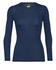 Icebreaker Women's Merino 175 Everyday Long Sleeve Crewe estate blue