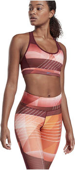 Reebok Run Lux Medium Impact Bra Women orange