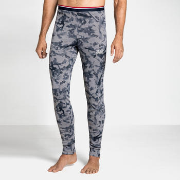 Odlo Men's Active Warm Originals Base Layer Pants grey melange/AOP FW19