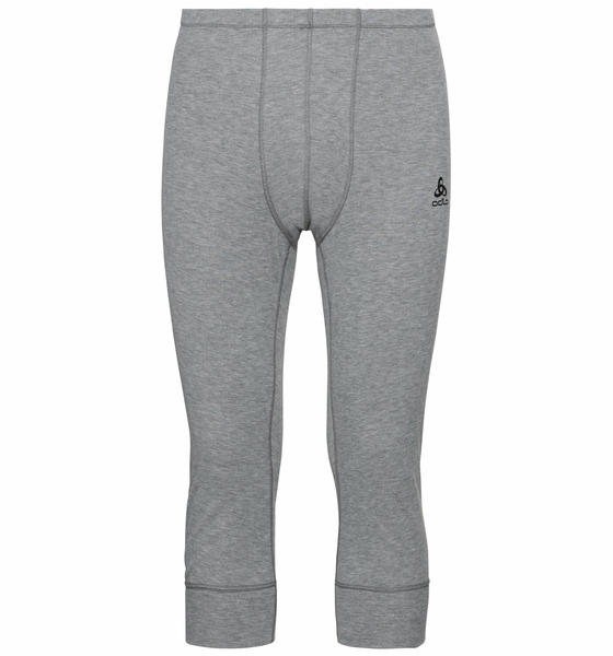 Odlo Men's Active Warm ECO 3/4 Baselayer Pants grey melange