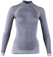 Uyn U100075, UYN Fusyon Funktionsshirt Turtleneck Damen anthrazit/purple/pink XS