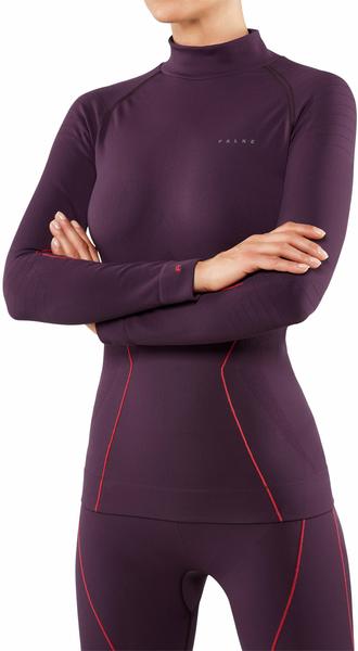 Falke Women Longsleeved Shirt Maximum Warm dark violett (33079-8298)