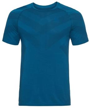 Odlo Kinship Light Baselayer T-Shirt (110922) mykonos blue melange