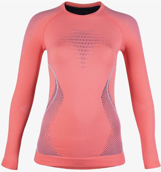 UYN Evolutyob Woman Underwear Shirt Long Sleeves coral/anthrazit/aqua