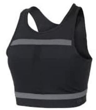 Nike Dri-FIT Swoosh Run Division Medium-Support 1-Piece Pad Longline Sports Bra black/iron grey/iron grey