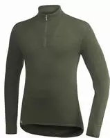 Woolpower 7222.93.70, Woolpower POLO-Hemd 200 - Merino XL pine green
