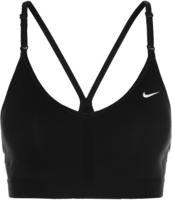 Nike CZ4456_010, Nike Indy Light-Support Padded V-Neck Damen Bustier, schwarz female