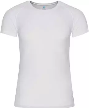 Odlo Men's Active F-Dry Light Eco Base Layer T-Shirt white Odlo Men's Active F-Dry Light Eco Base Layer T-Shirt white