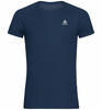 Odlo 141162-20731-M, Odlo Active F-dry Light Short Sleeve T-shirt Blau M Mann...