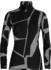 Icebreaker Merino 250 Vertex Half Zip LS Shirt Fractured Landscapes Women black/jet heather