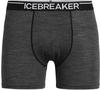 Icebreaker 103029038S, Icebreaker Mens Anatomica Boxers Gritstone HTHR (S)