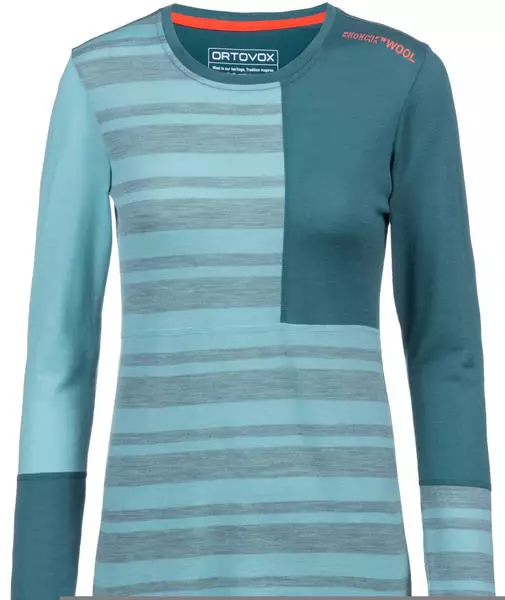 Ortovox 185 Rock'N'Wool Long Sleeve W (84152) ice waterfall