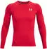 Red: Under Armour Men's HeatGear Armour Long Sleeve