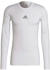 Adidas TechFit Compression Long Sleeve Tee white
