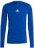 Adidas TechFit Compression Long Sleeve Tee team royal blue