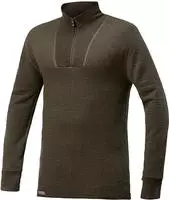 Woolpower 67169-130, Woolpower Rollkragenpullover Zip Turtleneck 400 mit