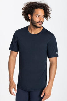 Super Natural Men Base 140 T-Shirt navy blazer
