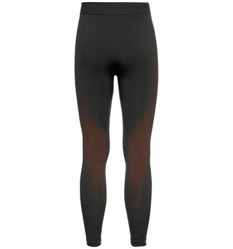 Odlo Performance Warm Eco Base Layer Pants long black/orange.com