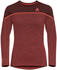 Odlo Women LS Revelstoke Performance Wool Warm Base Layer