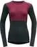 Devold Lauparen Merino 190 Shirt Wmn beetroot/woods/ink