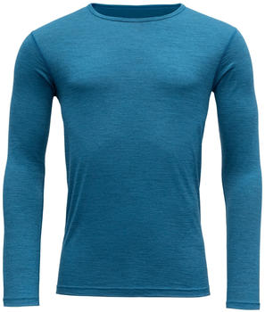 Devold Breeze Merino 150 Shirt Man blue melange