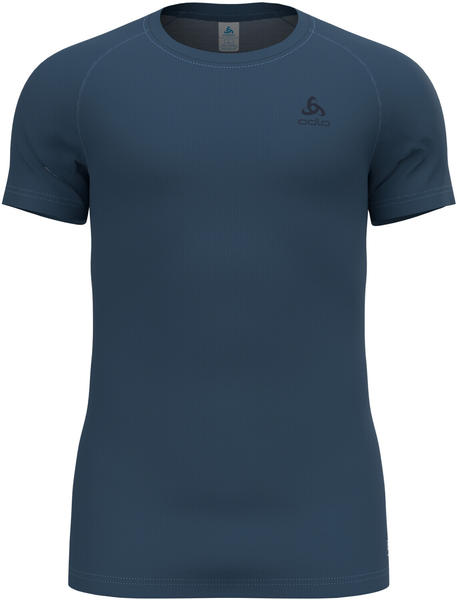 Odlo Men's Active F-Dry Light Eco Base Layer T-Shirt blue wing teal