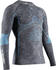 X-Bionic Energy Accumulator 4.0 Melange Shirt dark grey melange/blue