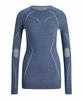 Falke 33211-6751-01, Falke Wool Tech Long Sleeve Base Layer Blau XS Frau female,
