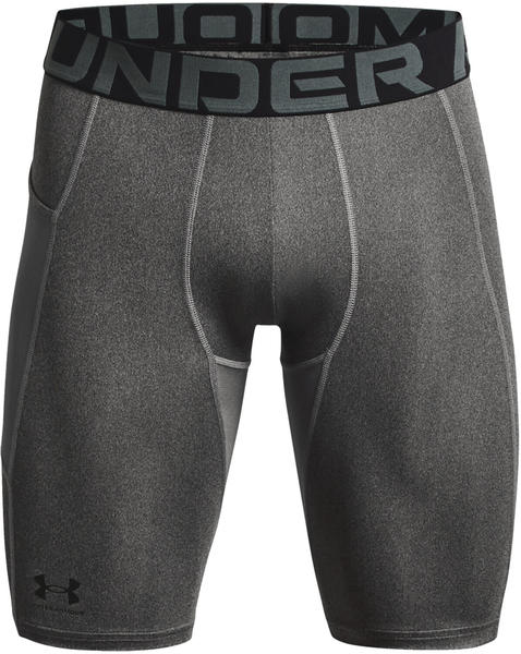 Under Armour Men HeatGear Armour Long Shorts with Pocket carbon heather/black