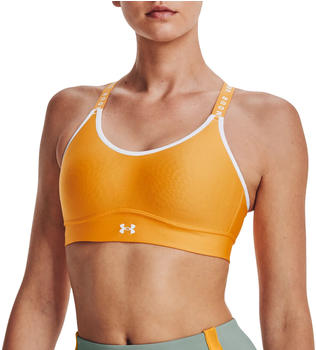 Under Armour Infinity Mid Covered Sports Bra rise/white