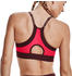 Under Armour Infinity Low Covered Sports Bra (1365233) radio red/chestnut red/phosphor green
