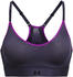 Under Armour Infinity Low Covered Sports Bra (1365233) tempered steel/tempered steel/strobe