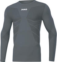 Jako 6455-40, Jako Longsleeve Comfort 2.0 - grau - 2XL