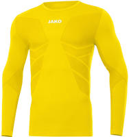 Jako 6455-30, Jako Longsleeve Comfort 2.0 - gelb - S