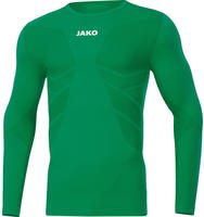 Jako 6455-06-K, Jako Longsleeve Comfort 2.0 Kinder - gr&uuml;n - 3XS