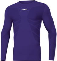 Jako 6455-10, Jako Longsleeve Comfort 2.0 - lila - M
