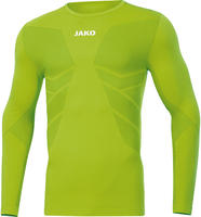 Jako 6455-25, Jako Longsleeve Comfort 2.0 - neongr&uuml;n - 2XL gr&uuml;n