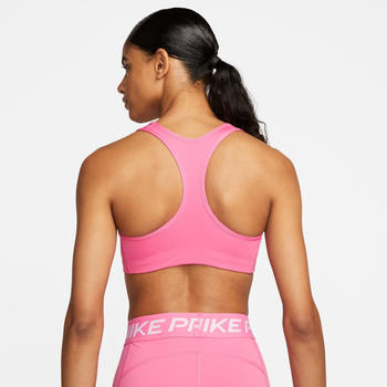 Nike Dri-FIT Swoosh Graphic Sports Bra (DM0579) pinksicle/white