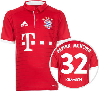 Adidas FC Bayern München Home Trikot 2016/2017 + Kimmich Nr. 32