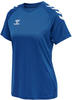 Hummel 211944-7045, hummel Core XK Poly Trainingsshirt Damen true blue M Blau