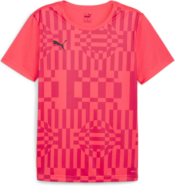 Puma Individualrise Graphic Jersey fire orchid