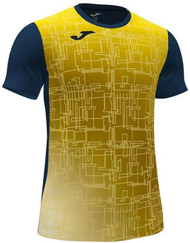 Joma Elite VIII Short Sleeve T-shirt Kids (101929321JR) yellow/blue