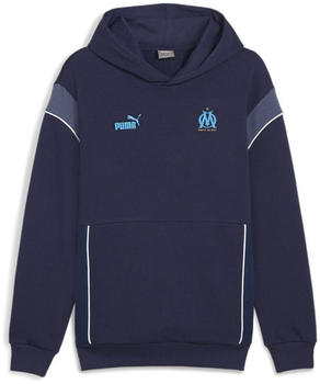Puma Olympique Marseille FtblArchive Hoodie Herren (774069) puma navy/persian blue