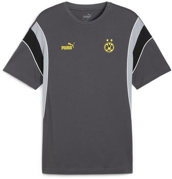 Puma BVB Borussia Dortmund FtblArchive T-Shirt Herren (774263) shadow gray/cool mid gray