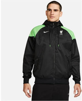 Nike FC Liverpool Sport Essentials Windrunner Kapuzenjacke Herren (FD8374) black/poison green/white
