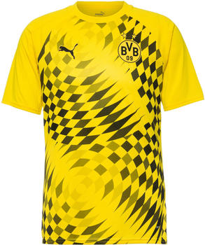 Puma BVB Dortmund Prematch Shirt 2023 /2024 (774200) cyber yellow/puma black