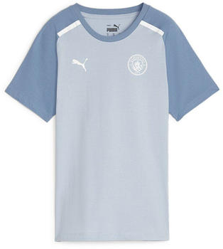 Puma Manchester City Casuals Short Sleeve T-shirt blue wash/deep dive