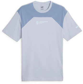 Puma Manchester City Football Culture Short Sleeve T-shirt blue wash/deep