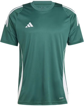 Adidas Tiro 24 Trikot Dunkelgr&uuml;n Weiss
