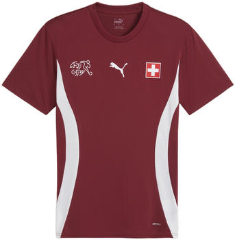 Puma Schweiz Fußball-Aufwärmtrikot team regal red/puma white